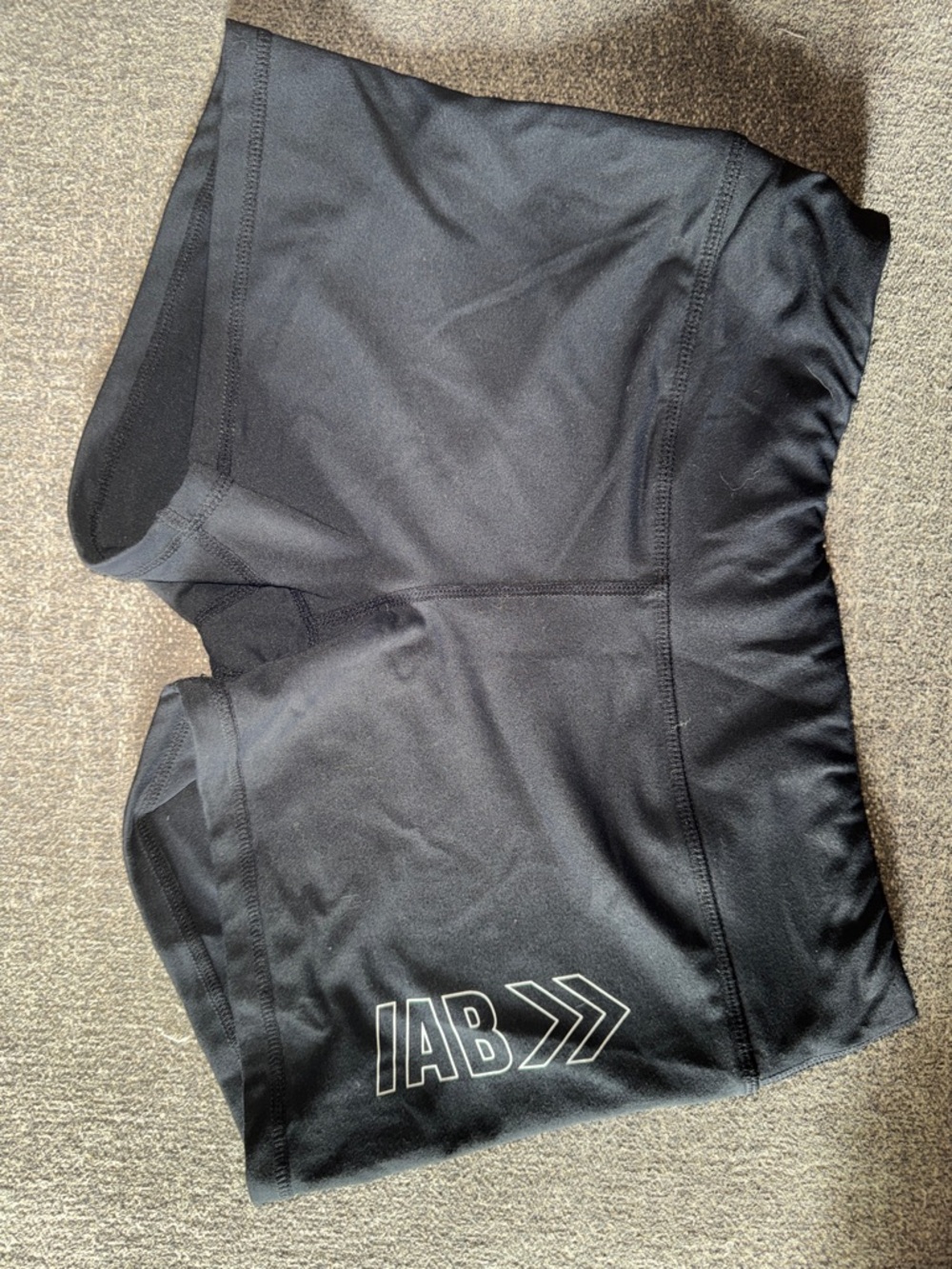 I am becoming black Athletic Compression Shorts with Reflective Logo